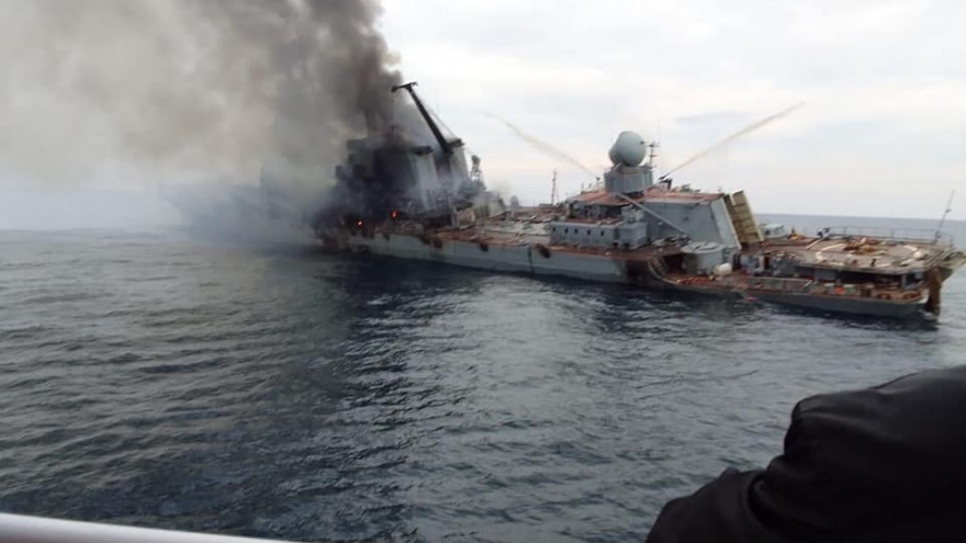 Còn nhiều bí ẩn trong vụ chiến hạm Moskva và Makarov của Nga vừa bị chìm