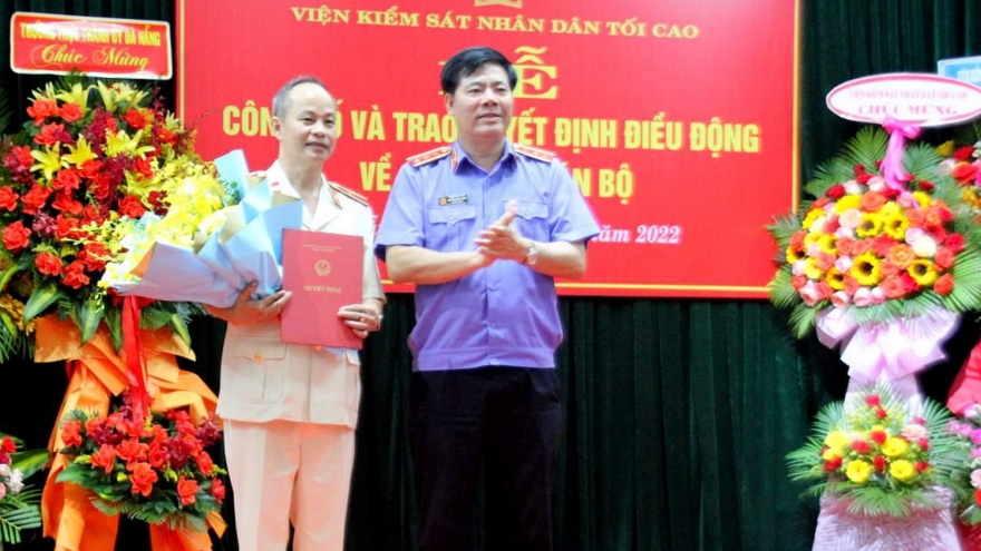 Ông Nguyễn Văn Quang giữ chức Viện trưởng Viện KSND thành phố Đà Nẵng