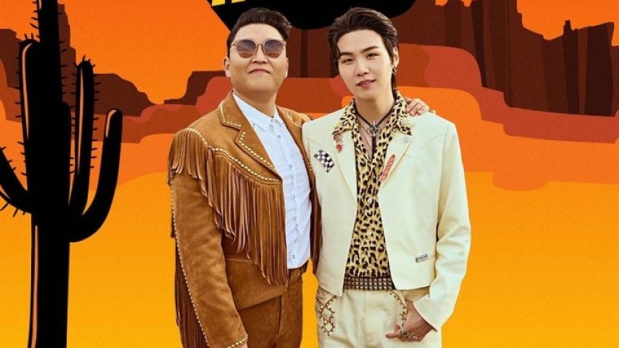 PSY trở lại Billboard Hot 100 sau 7 năm với bản hit hợp tác cùng Suga (BTS)