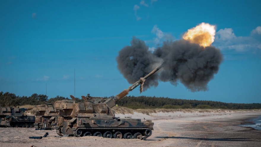 Sức mạnh pháo tự hành AHS Krab Ba Lan vừa gửi cho Ukraine