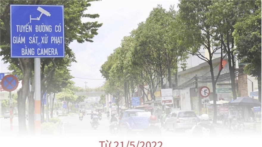 Từ 21/5/2022: Thay đổi các quy định về phạt nguội khi tham gia giao thông