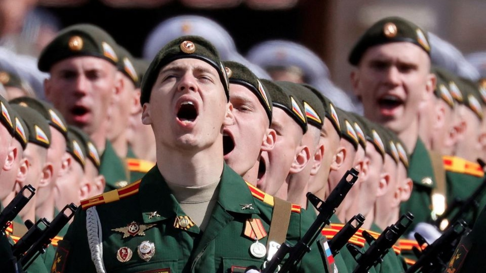Duyệt binh 9/5: Tổng thống Putin ví quân đội Nga hiện nay như Hồng quân năm 1941