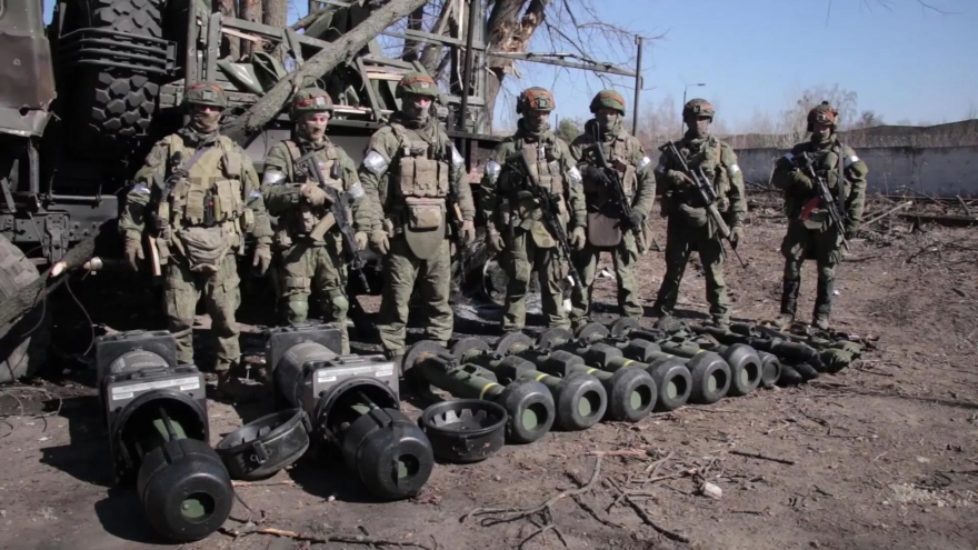 Nga không kích kho vũ khí Mỹ và phương Tây cung cấp cho Ukraine