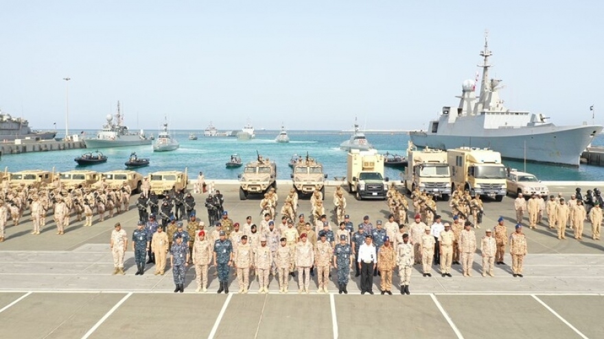 Saudi Arabia tổ chức tập trận đảm bảo an ninh Biển Đỏ
