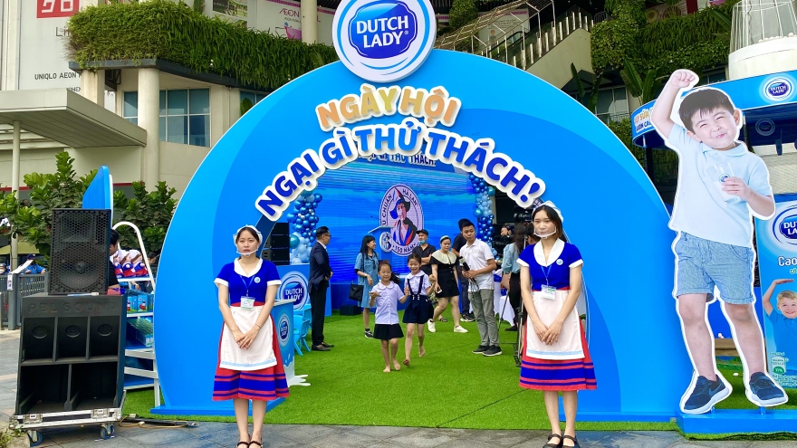 Sữa Cô Gái Hà Lan cùng ngày hội “ngại gì thử thách” với nhiều trải nghiệm, phần quà thú vị