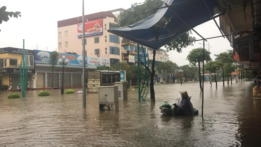 Mưa lũ gây thiệt hại trên diện rộng tại các huyện thị trong tỉnh Thái Nguyên