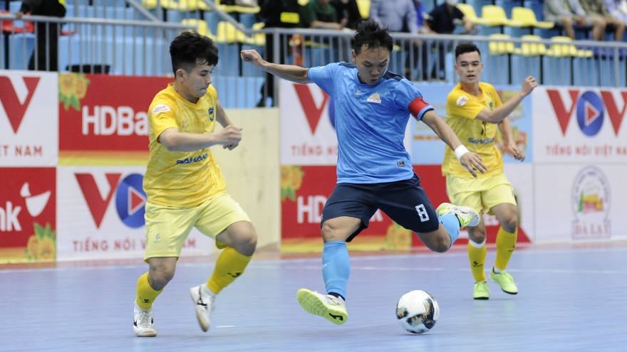 Kết quả Futsal HDBank VĐQG 2022: Sahako sảy chân trước Cao Bằng