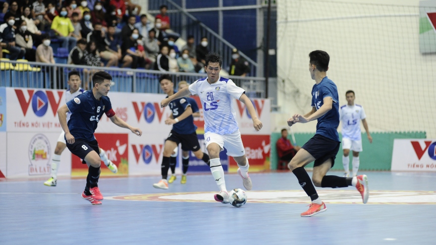 Kết quả Futsal HDBank VĐQG 2022: Thái Sơn Bắc hoà kịch tính Thái Sơn Nam