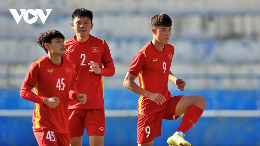 Local footballers prepare for fixture against Malaysia at AFC U23 Asian Cup