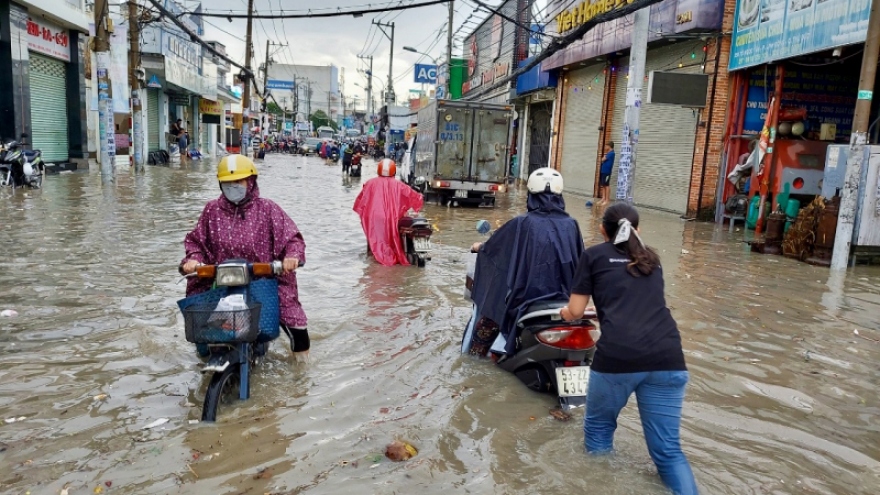 Dự án chống ngập do triều TP.HCM khó hoàn thành vào cuối năm nay