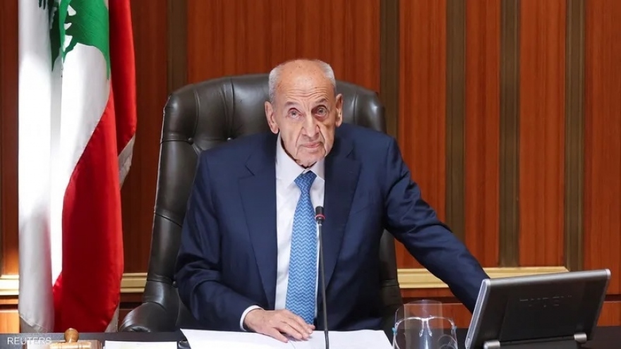 Chủ tịch Quốc hội Lebanon Nabih Berri tái cử nhiệm kỳ thứ 7