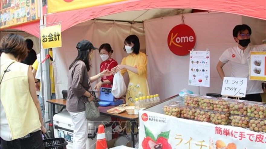 Vietnamese fruits attract attention at festival in Tokyo