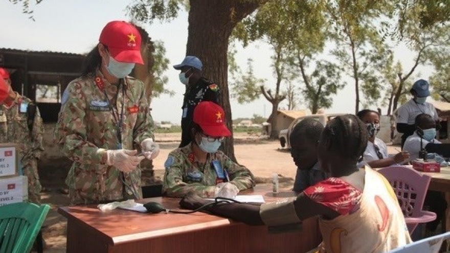 Vietnamese doctors in South Sudan help level-1 field hospitals respond to monkey