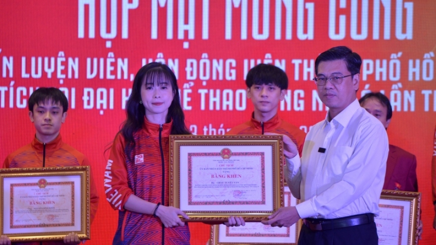 TP.HCM vinh danh huấn luyện viên, vận động viên thi đấu xuất sắc tại SEA Games 31