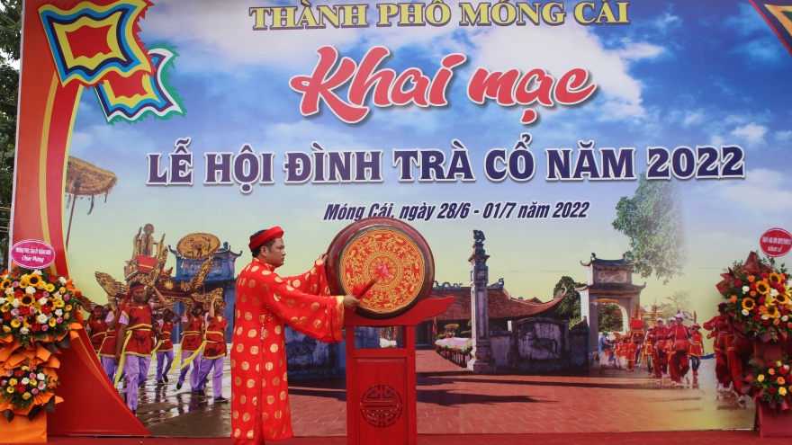 Khai hội Đình Trà Cổ tại Móng Cái, Quảng Ninh