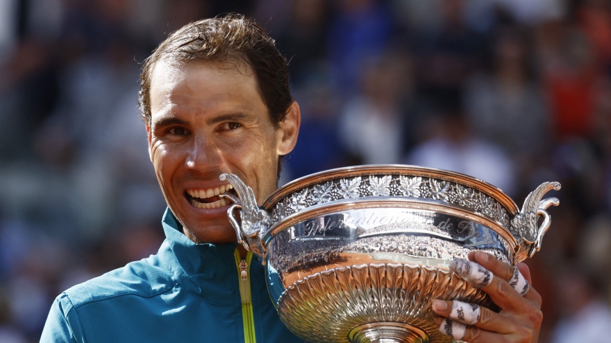Thắng dễ Casper Ruud, Nadal lần thứ 14 vô địch Roland Garros
