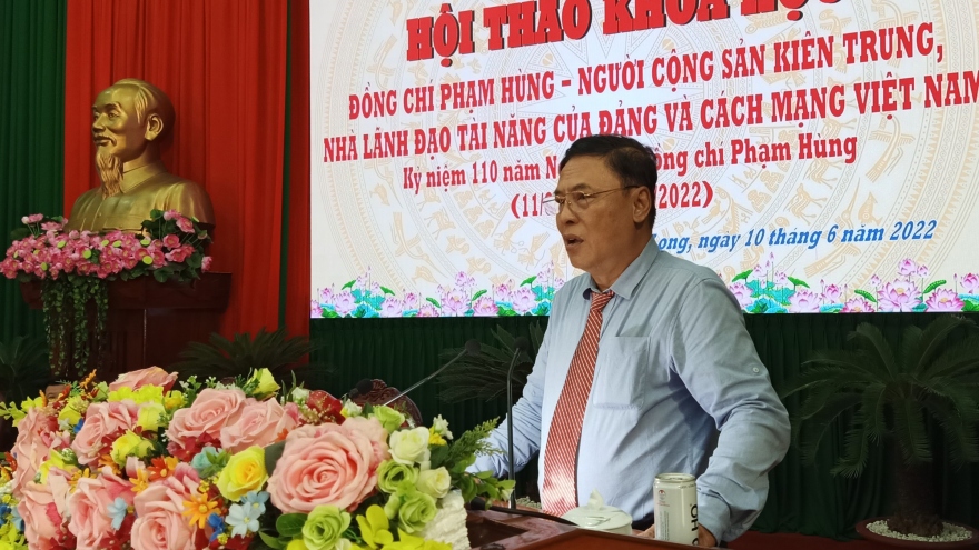 Đồng chí Phạm Hùng, người học trò xuất sắc của Chủ tịch Hồ Chí Minh
