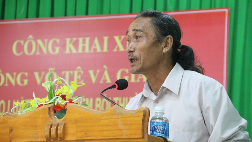 Xin lỗi người bị khởi tố, tạm giam oan trong vụ án 40 năm trước