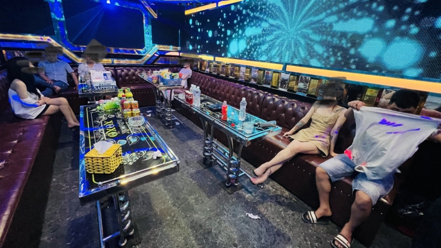Phát hiện hơn 30 người sử dụng ma túy trong quán karaoke