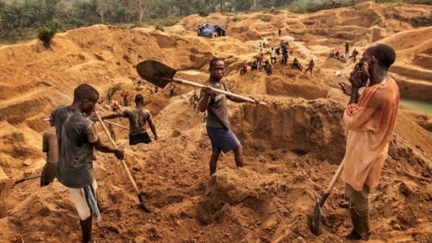 Hơn 40 người thiệt mạng trong vụ sập mỏ kim cương tại Congo