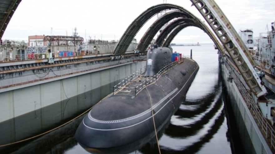 Nga tiến hành thử nghiệm tàu ngầm hạt nhân Krasnoyarsk ở Biển Trắng
