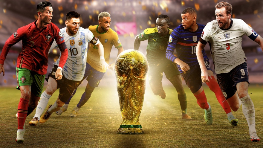 Pháp và Brazil là 2 ứng viên nặng ký nhất cho chức vô địch World Cup 2022