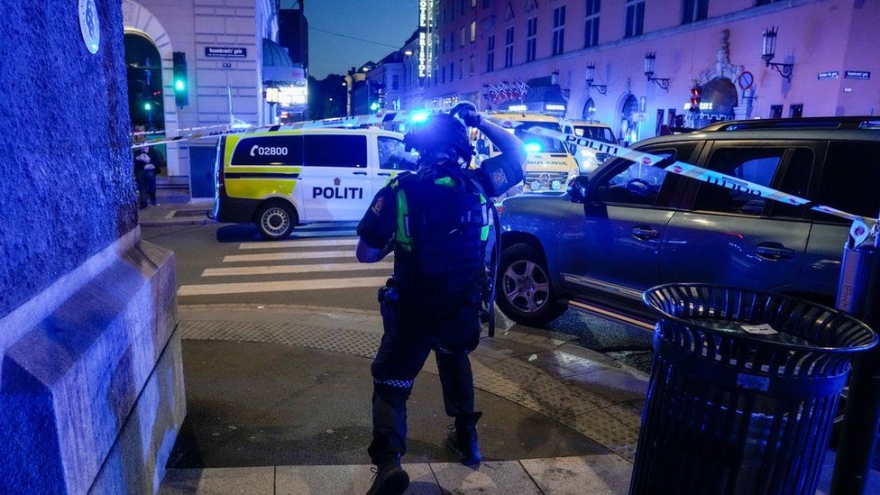 Xả súng ở thủ đô Oslo, cảnh sát Na Uy điều tra theo hướng khủng bố
