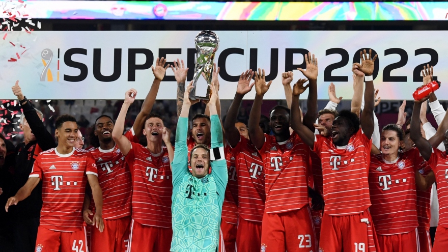 Bayern Munich giành Siêu Cúp Đức 2022 sau màn "rượt đuổi" kinh điển