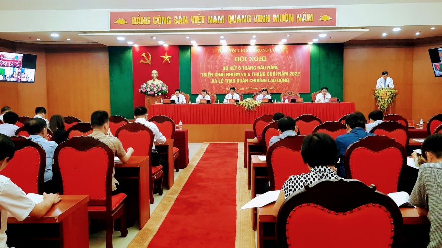 Ban Nội chính Trung ương sơ kết công tác 6 tháng đầu năm 2022