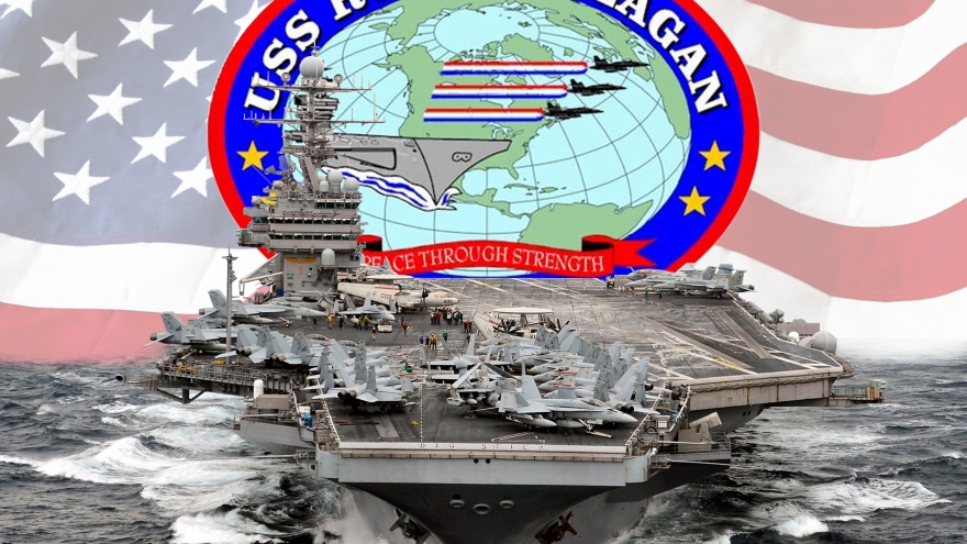 Sức mạnh của tàu sân bay USS Ronald Reagan