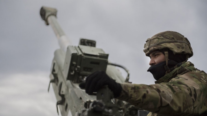 NATO tập trận với vũ khí triển khai ở Ukraine