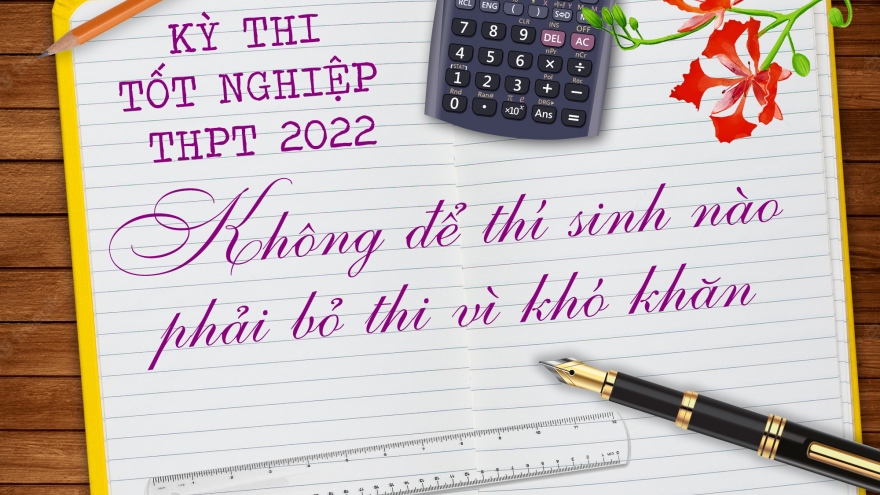 Kỳ thi tốt nghiệp THPT 2022: Không để thí sinh nào phải bỏ thi vì khó khăn