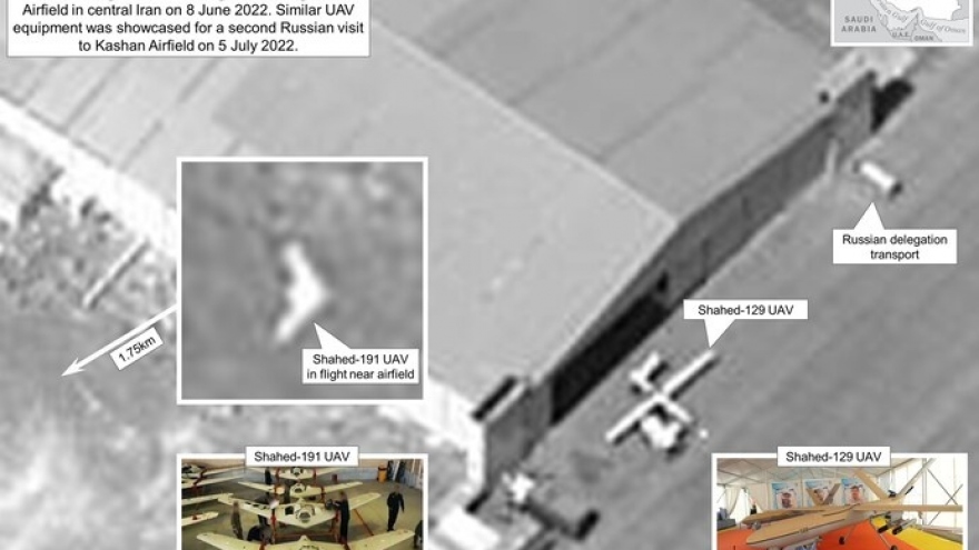 Nhà Trắng: Quan chức Nga khảo sát UAV tại Iran tới 2 lần