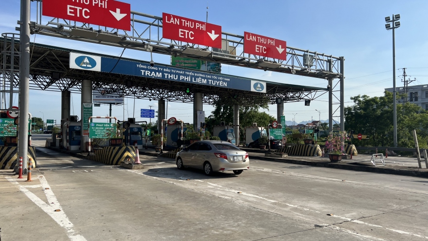 Cao tốc Cầu Giẽ-Ninh Bình chính thức vận hành thu phí không dừng ETC