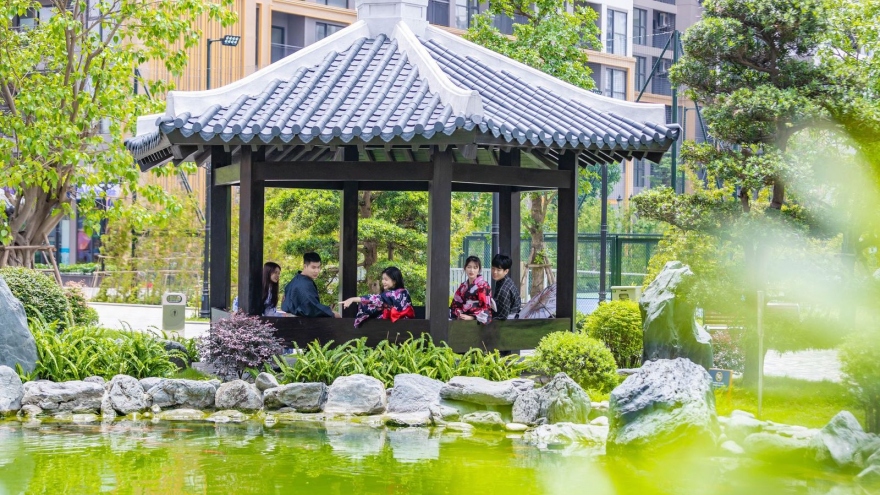 Chất sống nghỉ dưỡng đậm phong cách Nhật tại căn hộ R1.01 - The Zenpark