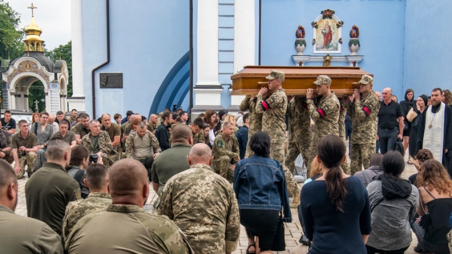 Số binh sỹ Ukraine bị thiệt mạng trên chiến trường