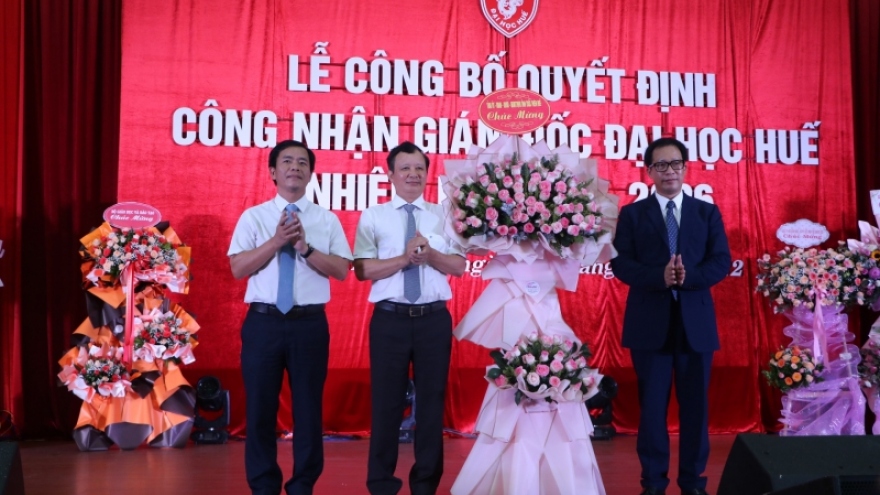 Tiến sĩ Lê Anh Phương làm Giám đốc Đại học Huế