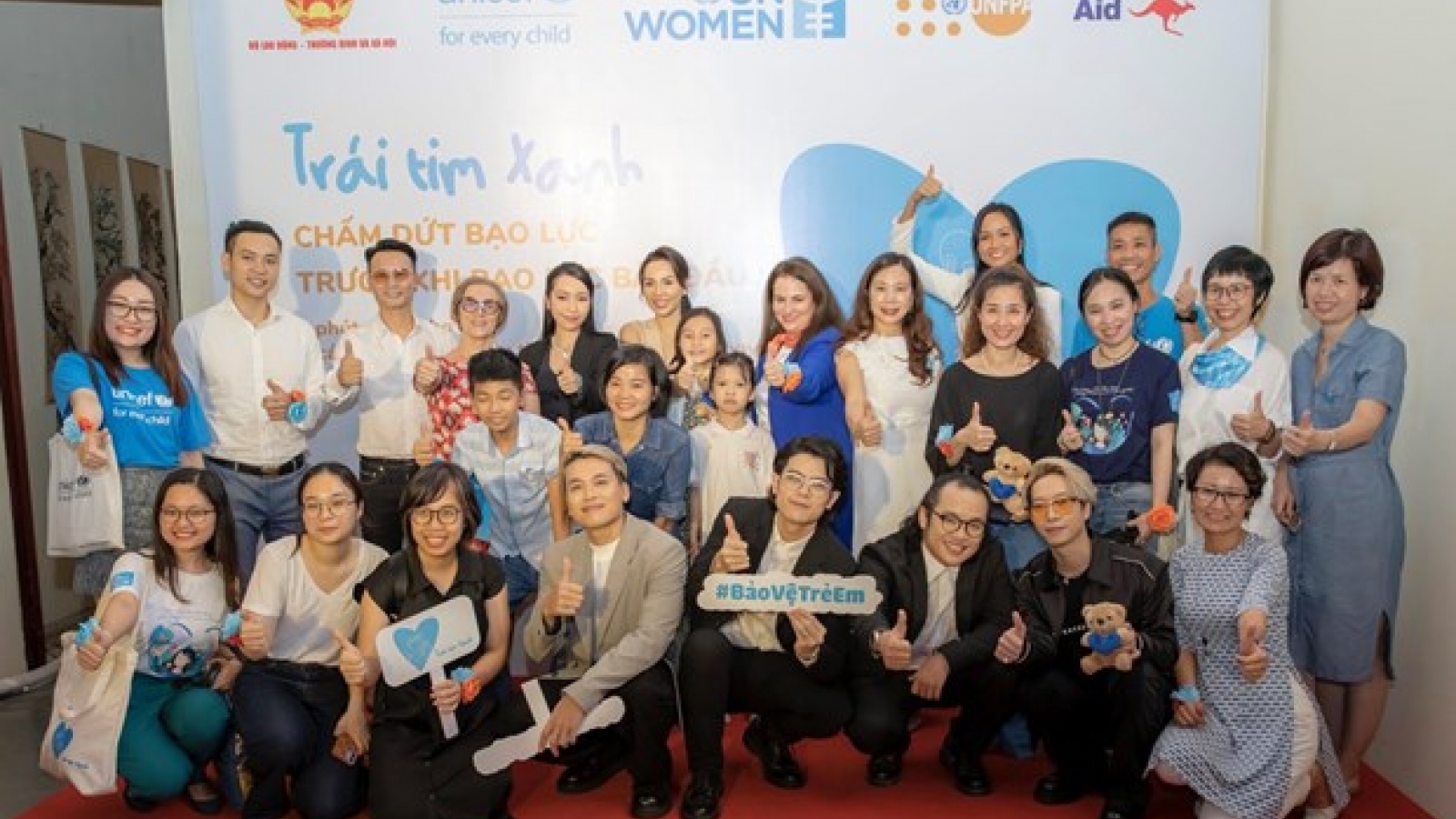 Campaign spreads message of zero tolerance for violence against children, women