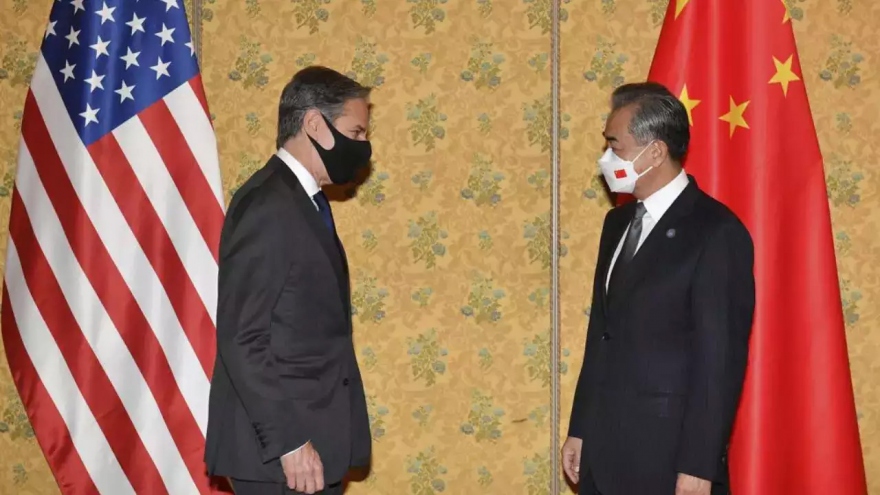 Cuộc gặp hiếm hoi Ngoại trưởng Mỹ và Trung Quốc
