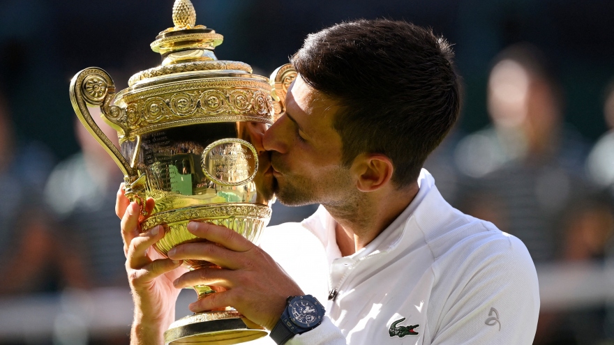 Djokovic vô địch Wimbledon sau màn lội ngược dòng trước Kyrgios