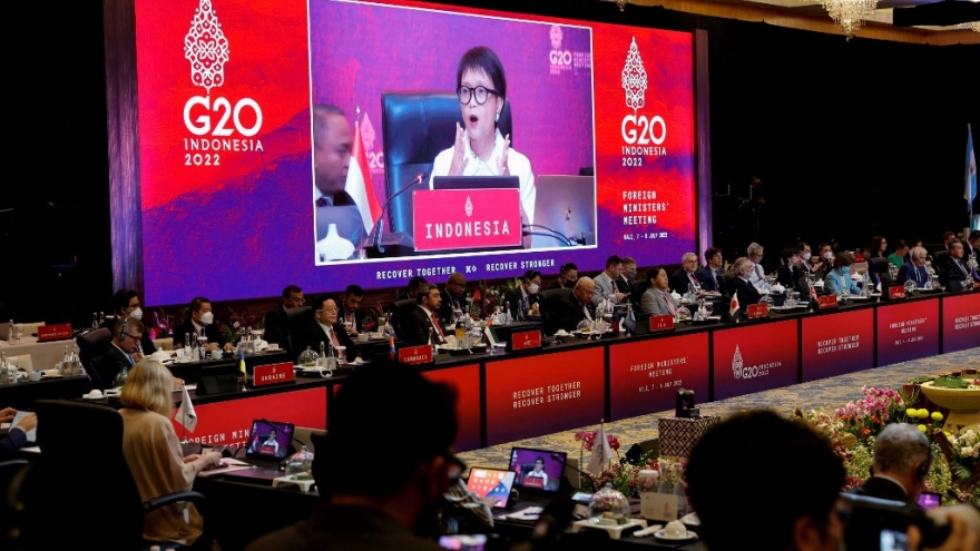 Xung đột Nga - Ukraine phủ bóng Hội nghị Ngoại trưởng G20