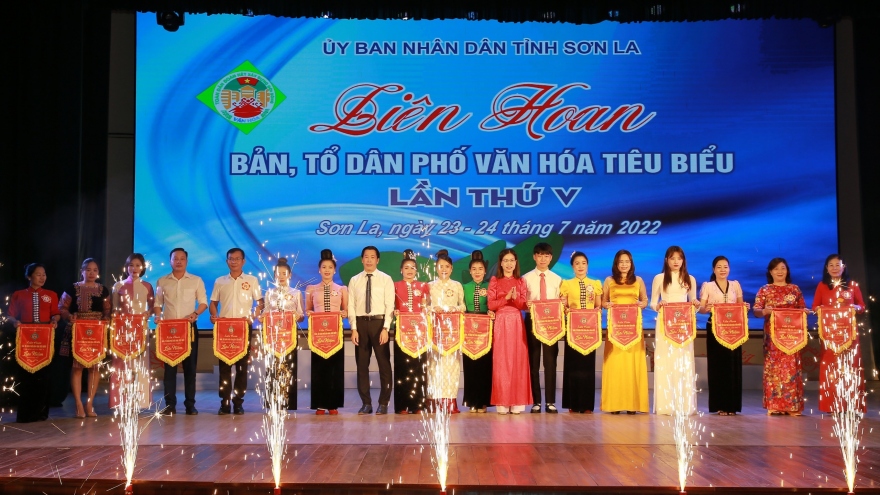 Ngày hội của bản, tổ dân phố văn hóa Sơn La