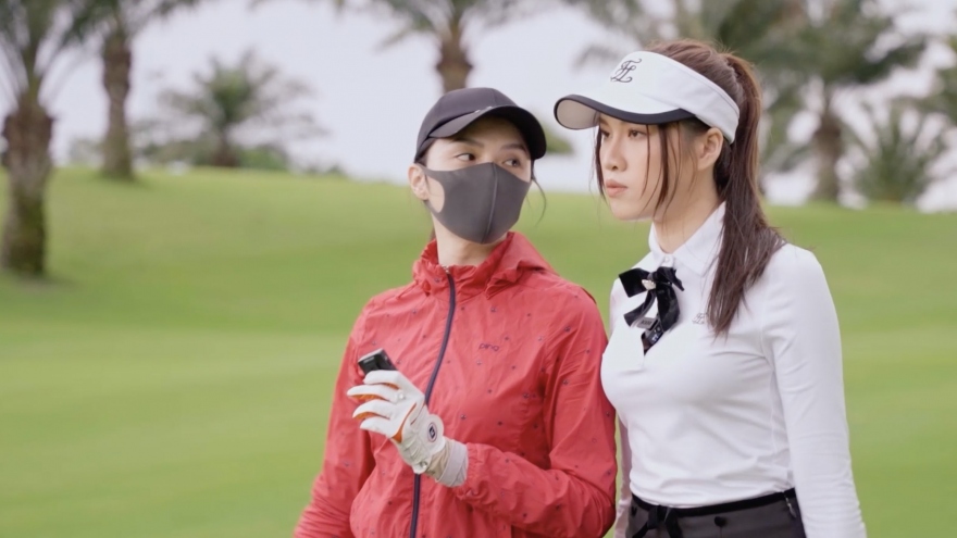 MC Thanh Thanh Huyền "khui" hàng loạt bí mật của Hương Giang trên sân golf