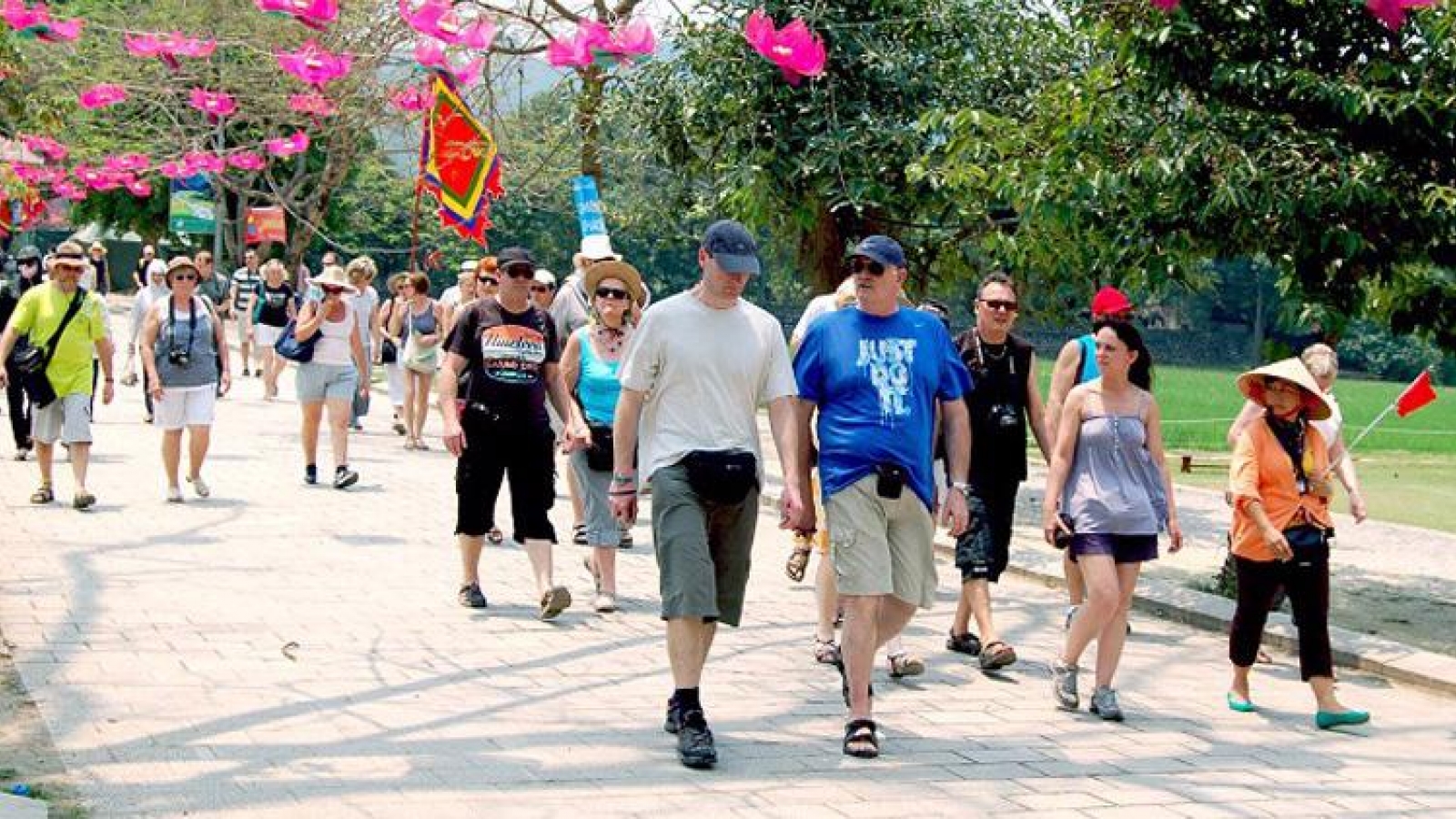 Foreign arrivals surge over seven-month period