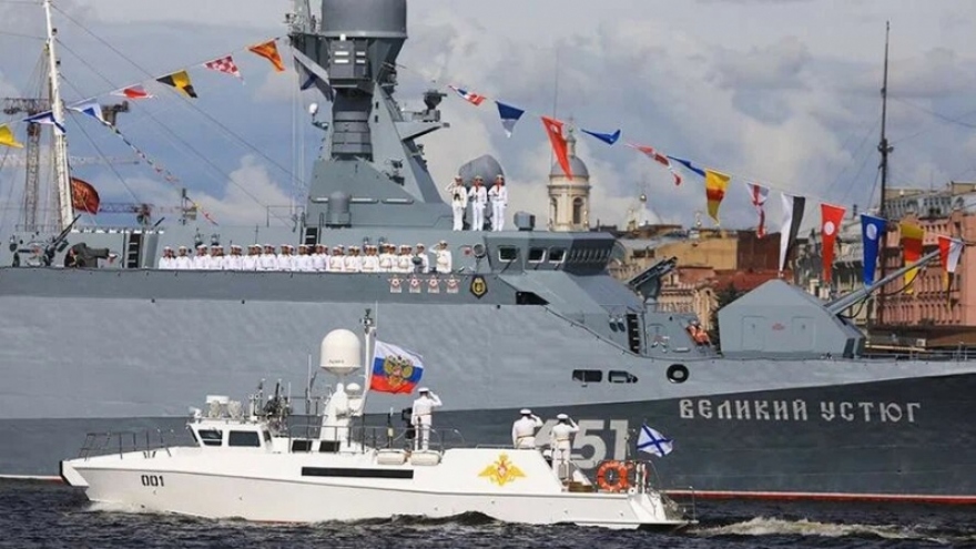 Nga sẽ tổ chức lễ duyệt binh nhân kỷ niệm Ngày Hải quân tại St.Petersburg