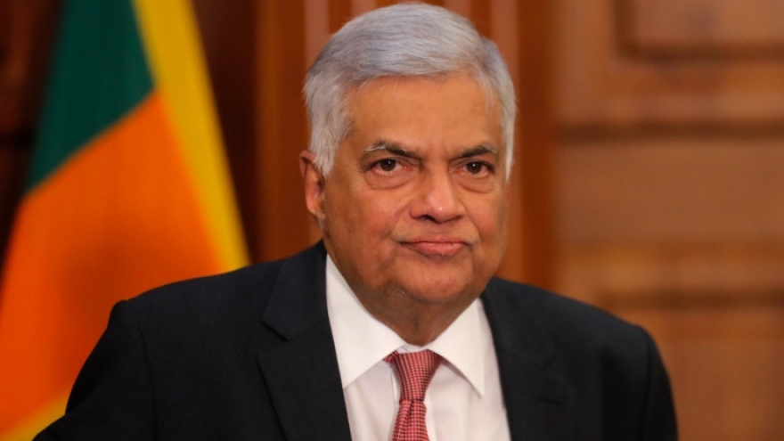Thủ tướng Sri Lanka tuyên thệ nhậm chức Quyền Tổng thống