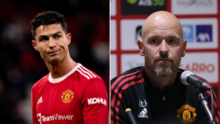 Erik Ten Hag chính thức lên tiếng về tương lai của Cristiano Ronaldo ở MU