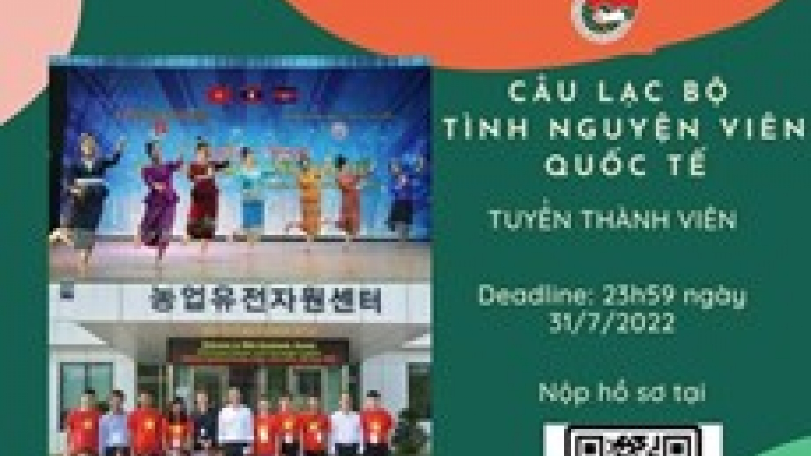 Youth Union recruits international volunteers