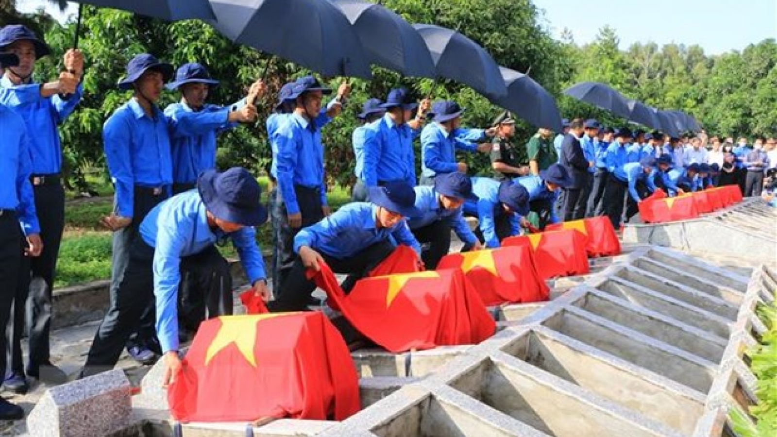 Martyrs’ remains found in Cambodia laid to rest