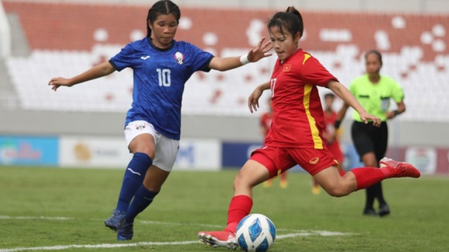 Đánh bại Thái Lan, U18 nữ Việt Nam gặp Myanmar ở bán kết